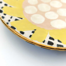 画像をギャラリービューアに読み込む, SANZOKU「お花のお皿(黒)」