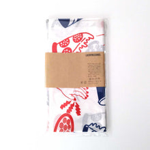 Load image into Gallery viewer, <tc>"Imustan Tenugui" Red x Blue</tc>