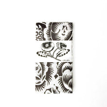 Load image into Gallery viewer, "Natsumi Noda Tenugui" Gray x White