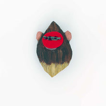 画像をギャラリービューアに読み込む, 「ブローチ マンドリル」本濃研太 | 「Brooch Mandrill」 Genta Honnoh