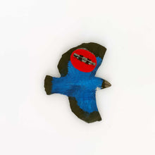 画像をギャラリービューアに読み込む, 「ブローチ オオルリ」本濃研太 | 「Brooch Blue-and-white Flycatcher」 Genta Honnoh