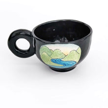 Load image into Gallery viewer, <transcy>Imustan mug "mountain & river/powder”</transcy>