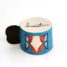 Load image into Gallery viewer, <transcy>Imustan Mug “hand holding floweres/window”</transcy>