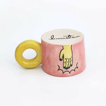 Load image into Gallery viewer, <transcy>Imustan mug "fried egg/hand"</transcy>