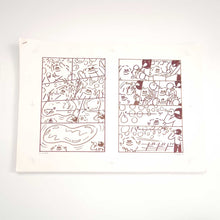 Load image into Gallery viewer, "'Baby Boom' B4 printing sample galley printing full page set" Yuichi Yokoyama