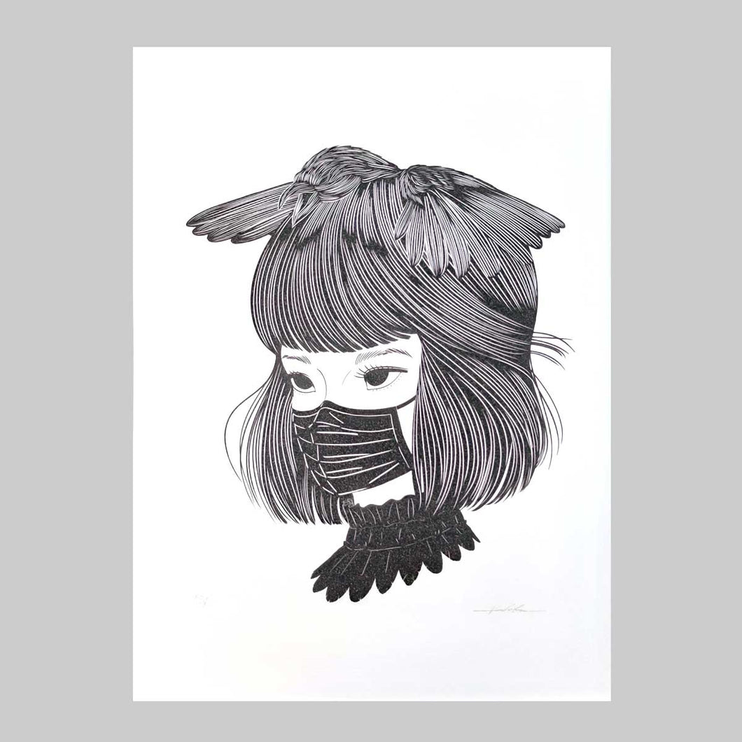 “A3 neosilk print (neoSilk_A3_06)” Masanori Ushiki
