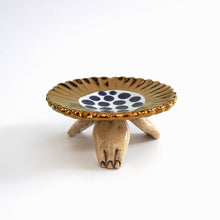 Load image into Gallery viewer, <tc>"Three legs Gold Small Plate" SANZOKU</tc>
