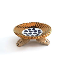 Load image into Gallery viewer, <tc>"Three legs Gold Small Plate(mini)" SANZOKU</tc>

