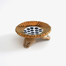 Load image into Gallery viewer, <tc>"Three legs Gold Small Plate(mini)" SANZOKU</tc>
