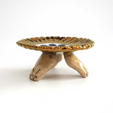 Load image into Gallery viewer, <tc>"Three legs Gold Small Plate" SANZOKU</tc>
