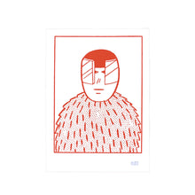 Load image into Gallery viewer, <tc>"Ok Des Paris Mini Print - Fur Clad Man (Black)" Yuichi Yokoyama</tc>
