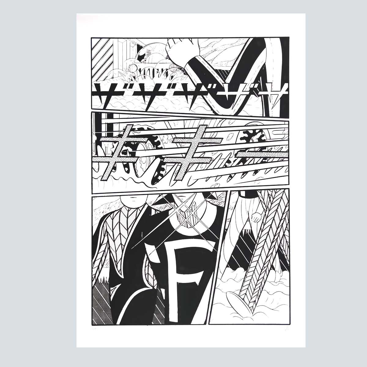 横山裕一　額装原画⑥　yuichi yokoyama 横山裕一 額装原画⑦ yuichi yokoyama （横山裕一額装原画⑤