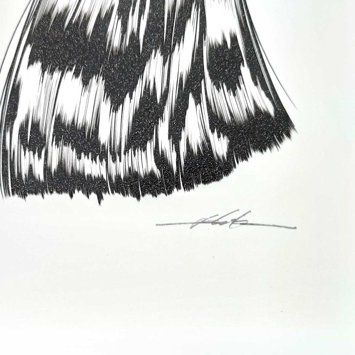 オリジナル木版画☆子牛 ネオシルク版画（A3_01）” 牛木匡憲 – LUCKY RECORDS