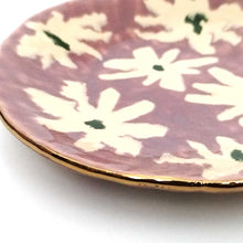 Load image into Gallery viewer, &lt;tc&gt;SANZOKU “Melt freely flower plate, purple”&lt;/tc&gt;
