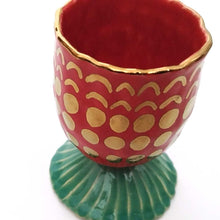 Load image into Gallery viewer, &lt;tc&gt;SANZOKU “Cheerful(Ukiuki) Scales Glass, red”&lt;/tc&gt;
