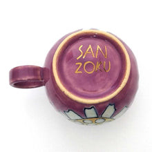 Load image into Gallery viewer, &lt;tc&gt;SANZOKU “A Little Big Flower Cup, purple”&lt;/tc&gt;
