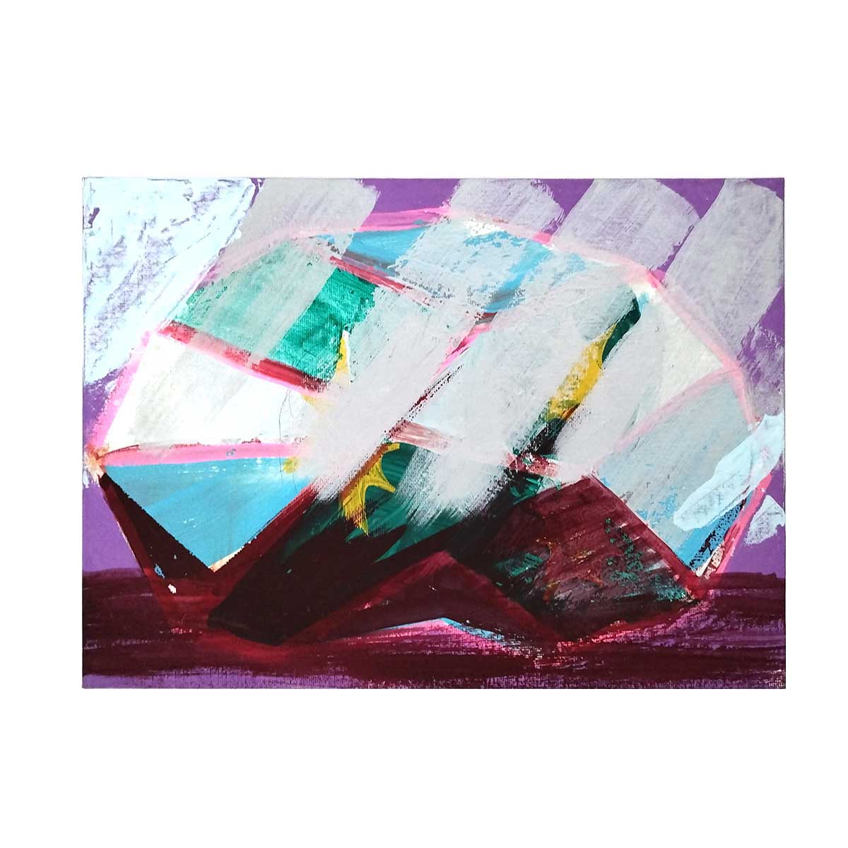 キャンバス絵画 1” 横山裕一 – LUCKY RECORDS