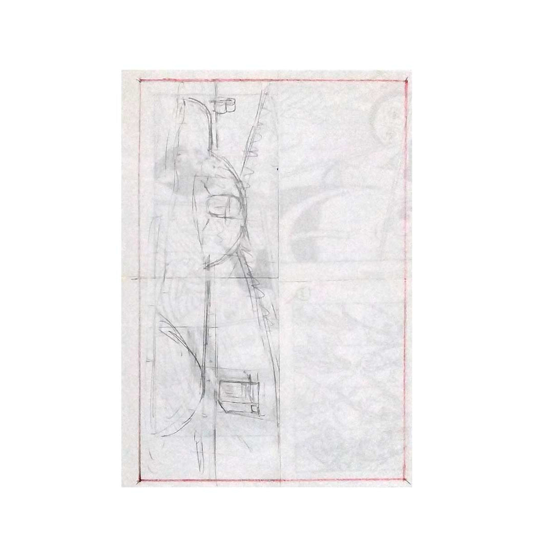 <tc>“Outdoor - Original draft (A3 size) 7” Yuichi Yokoyama</tc>