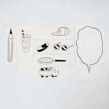 Load image into Gallery viewer, “Magazine “Midnight” Original Illustration Small B (7 items)” Yuichi Yokoyama
