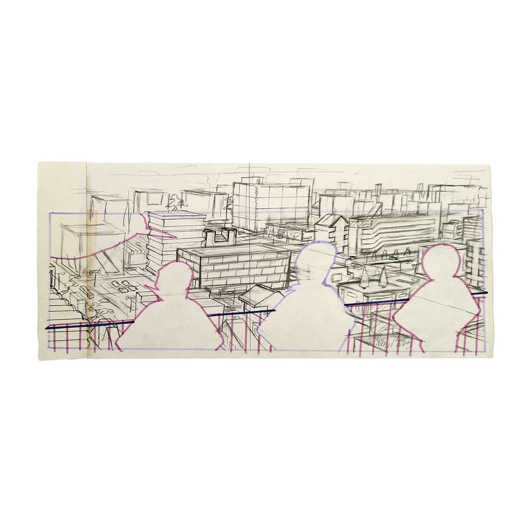 <tc>“The Room of the World Map – Special Grade Original Drawing 2” Yuichi Yokoyama</tc>