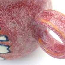 Load image into Gallery viewer, SANZOKU &quot;Big Flower Cup (Melting Glaze Color) Raspberry&quot;
