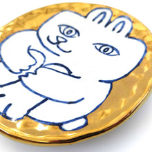 画像をギャラリービューアに読み込む, SANZOKU「黄金の中で待ってるお皿」
