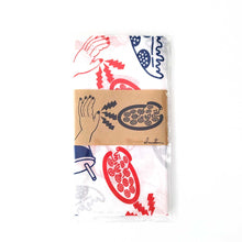 Load image into Gallery viewer, <tc>"Imustan Tenugui" Red x Blue</tc>
