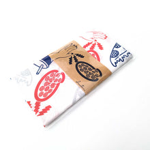 Load image into Gallery viewer, <tc>"Imustan Tenugui" Red x Blue</tc>
