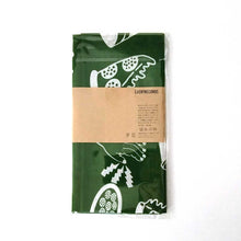 Load image into Gallery viewer, <tc>"Imustan Tenugui" Green x White</tc>
