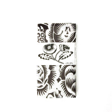 Load image into Gallery viewer, "Natsumi Noda Tenugui" Gray x White
