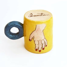 Load image into Gallery viewer, Imustan mug &quot;lobster / hand&quot;
